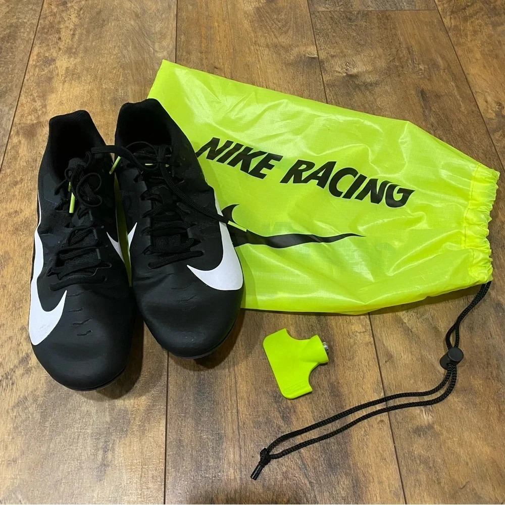 NIKE Zoom Rival Sprint 9 Track and Field Shoes, Size 11.5